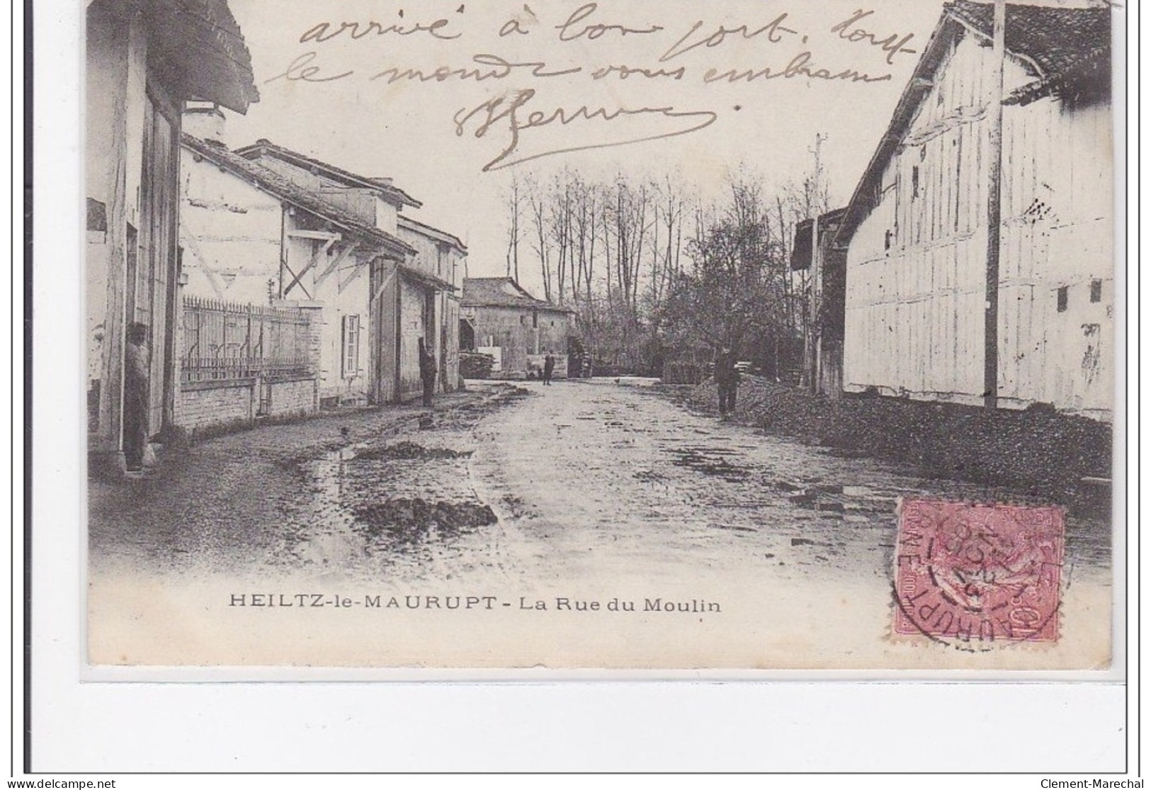 HEILT-le-MAURUPT : La Rue Du Moulin - Tres Bon Etat - Otros & Sin Clasificación