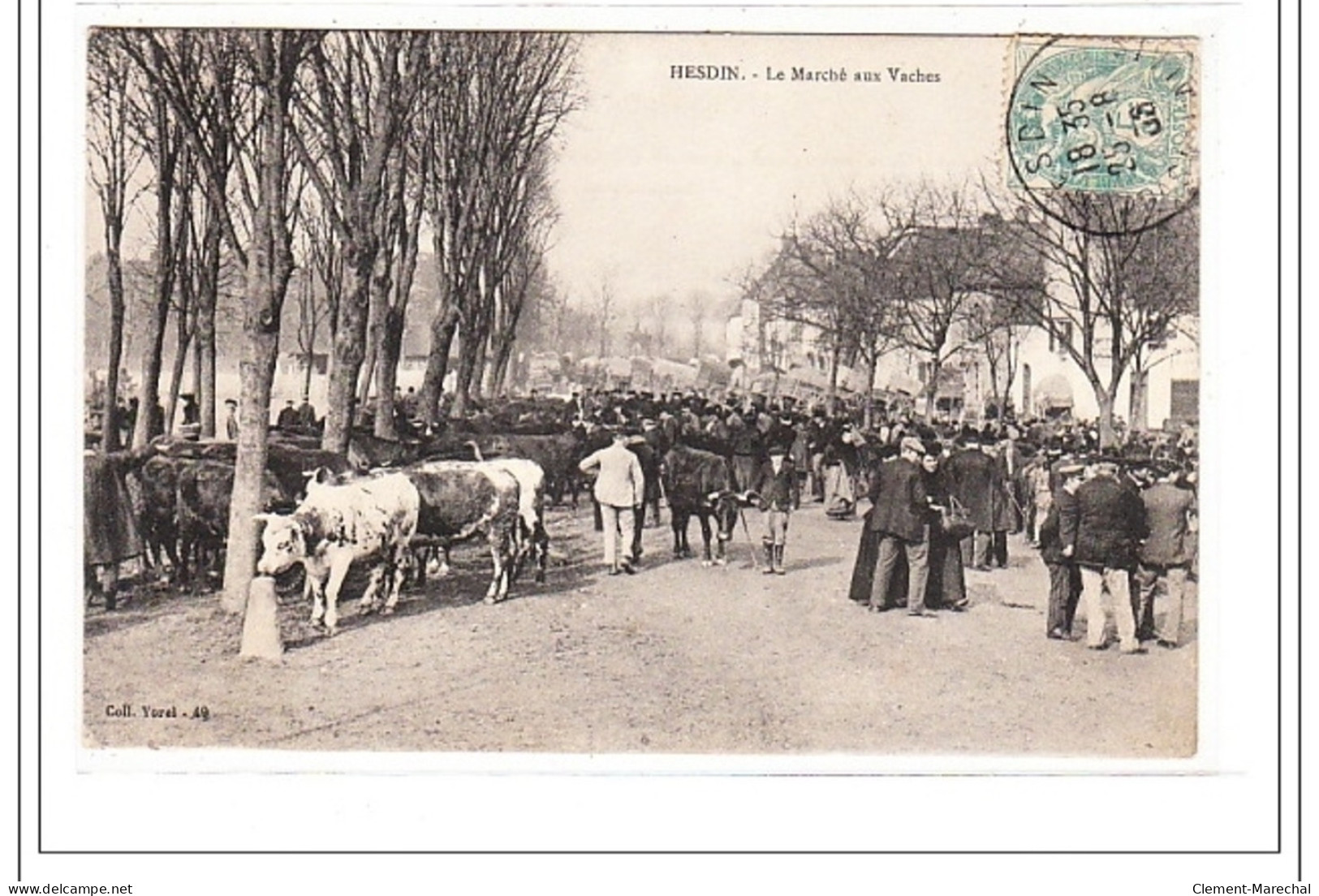 HESDIN : Le Marché Aux Vaches - Tres Bon Etat - Hesdin