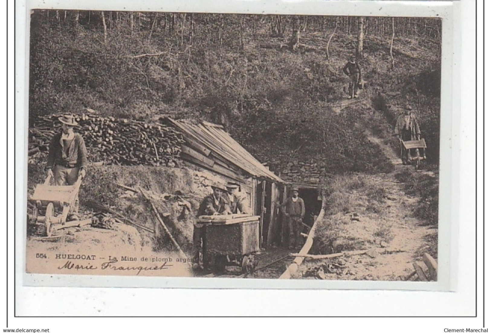 HUELGOAT - La Mine De Plomb Argentifère - état - Huelgoat
