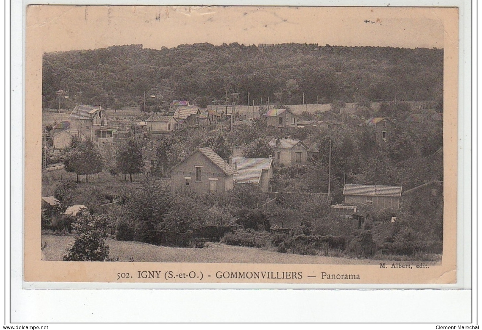 IGNY - GOMMONVILLIERS - Panorama - Très Bon état - Igny