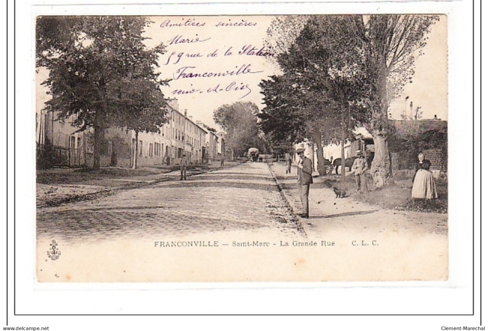 FRANCONVILLE - SAINT-MARC : La Grande Rue - Tres Bon Etat - Franconville