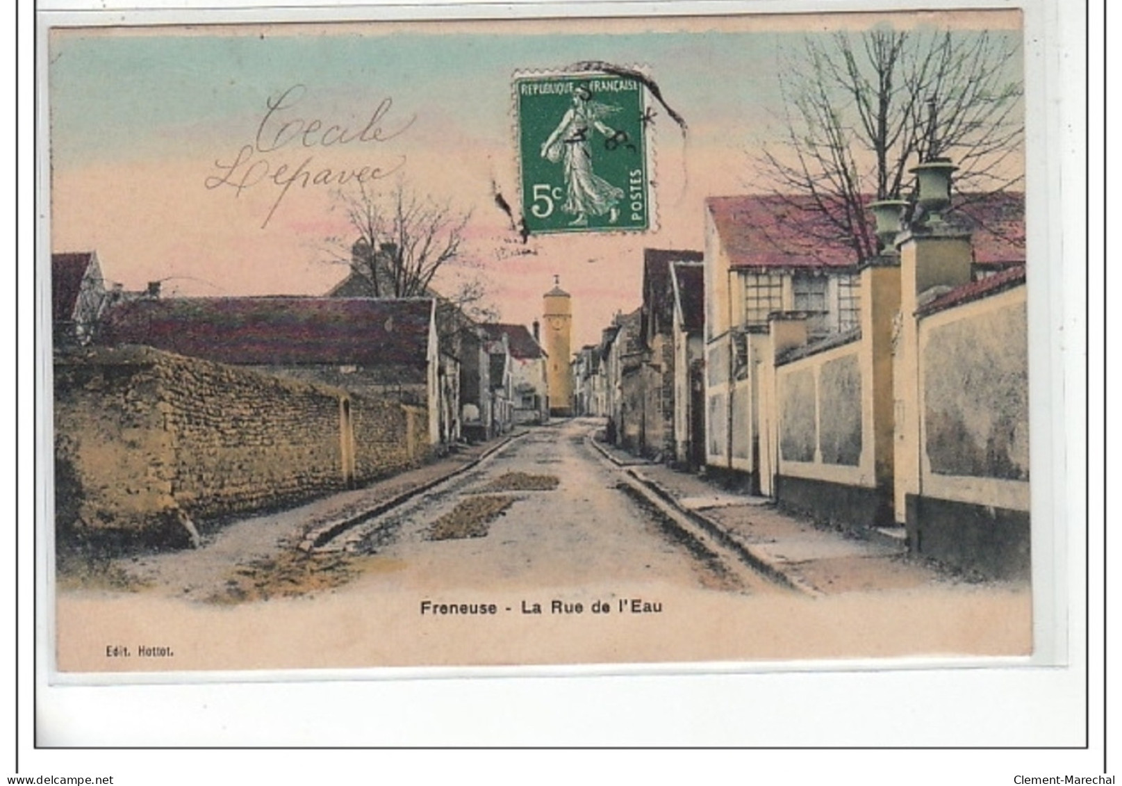 FRENEUSE  - La Rue De L'Eau - Très Bon état - Freneuse