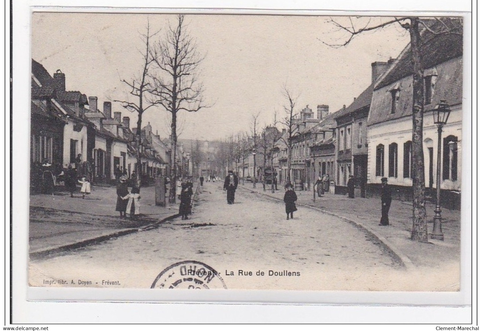 FREVENT : La Rue De Doullens - Tres Bon Etat - Sonstige & Ohne Zuordnung