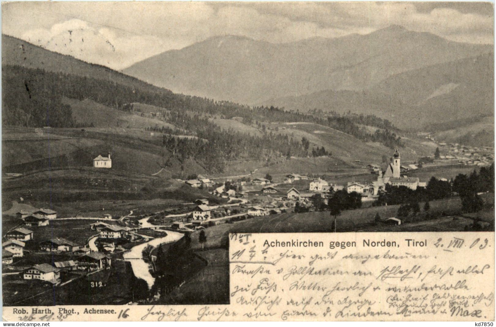 Achensee, Achenkirch Gegen Norden - Schwaz
