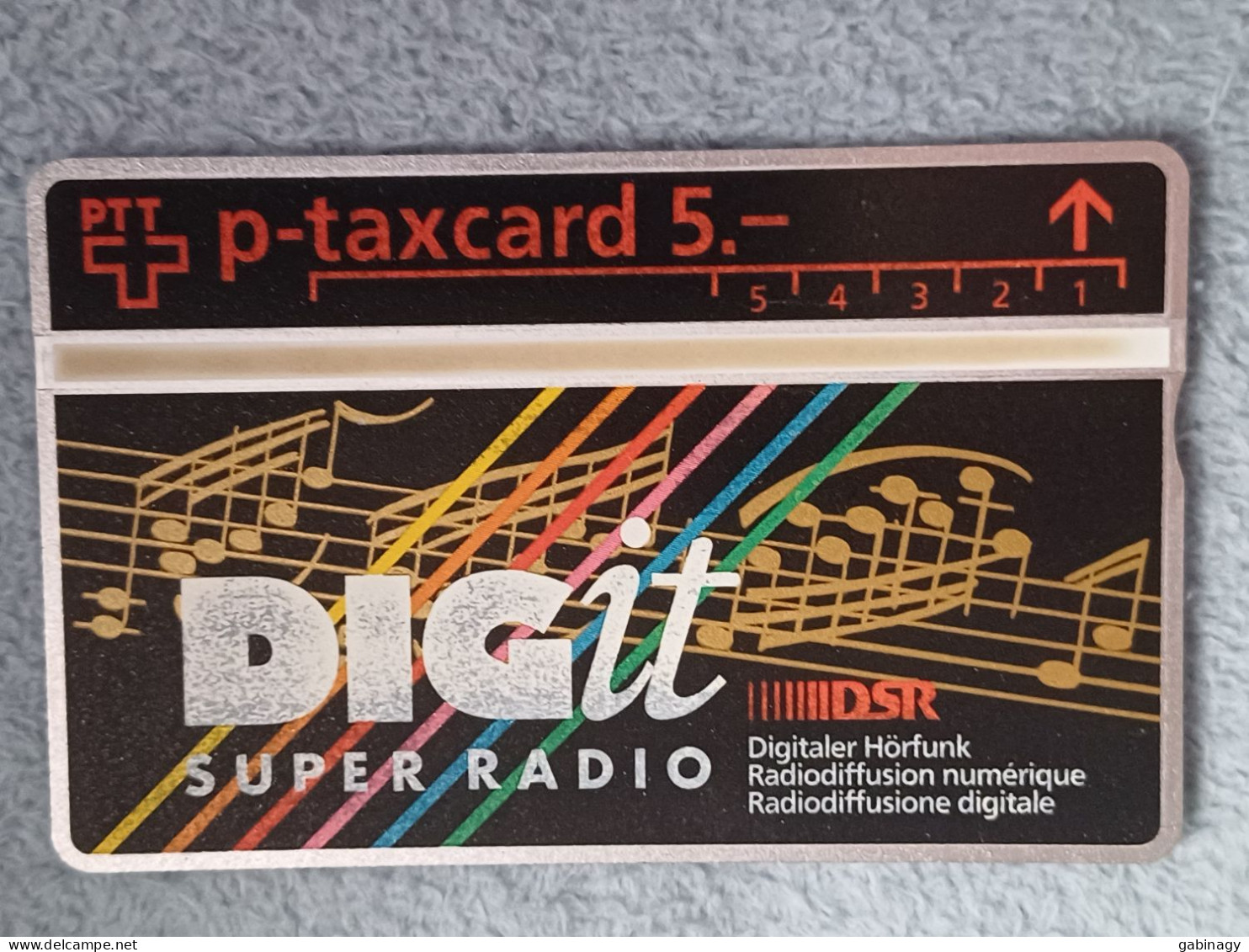 SWITZERLAND - V-054B - DIGit Super Radio - 3.000EX. - Switzerland