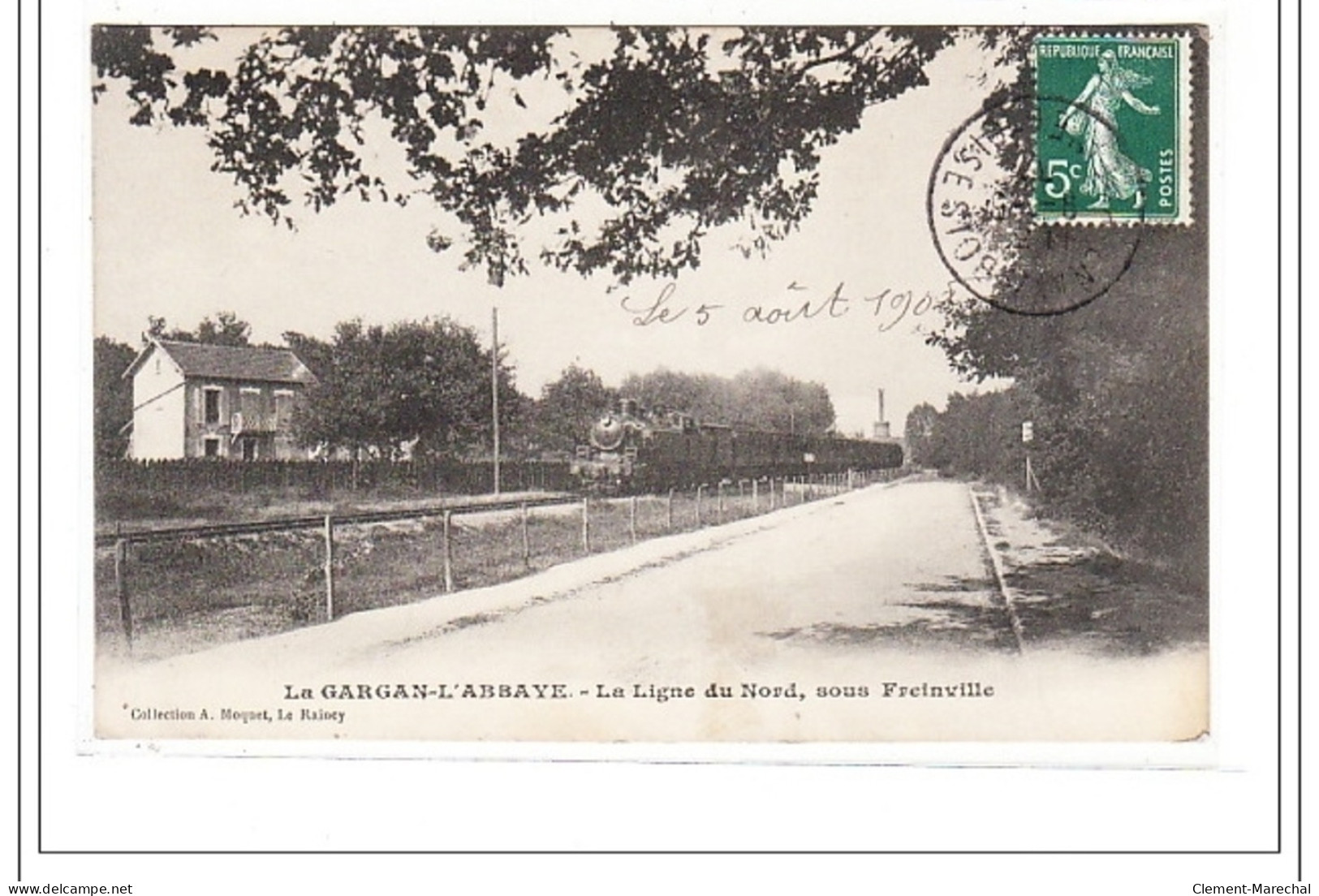 GARGAN-L'ABBAYE : La Ligne Du Nord, Sous Freinville - Tres Bon Etat - Other & Unclassified