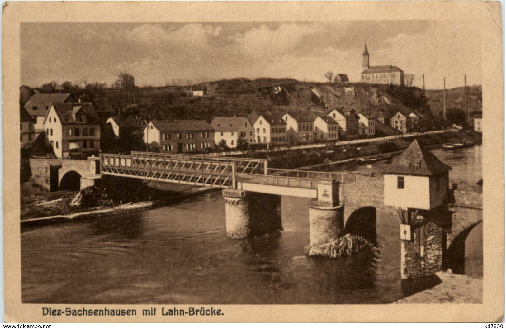 Diez, - Sachsenhausen Mit Lahn-Brücke - Diez