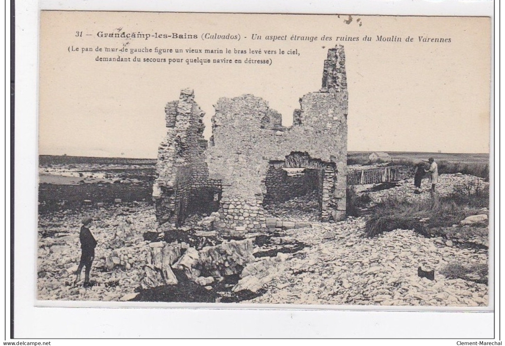 GRANCHAMP-les-BAINS : Un Aspect étrange Des Ruines Du Moulin De Varennes - Tres Bon Etat - Otros & Sin Clasificación
