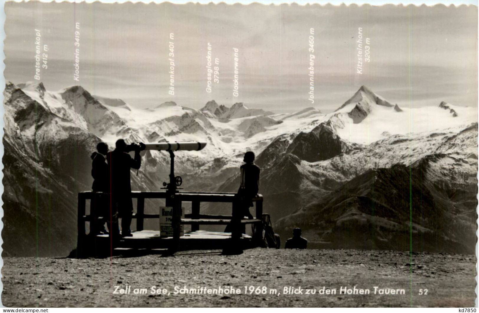 Zell Am See, Schmittenhöhe, Blick Zu Den Hohen Tauern - Zell Am See