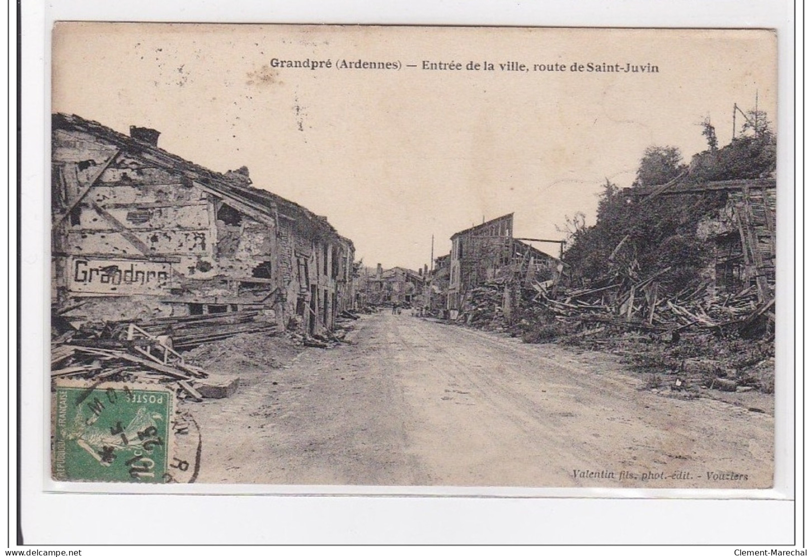 GRANPRE : Entrée De La Ville, Route De Saint-juvin - Tres Bon Etat - Vouziers