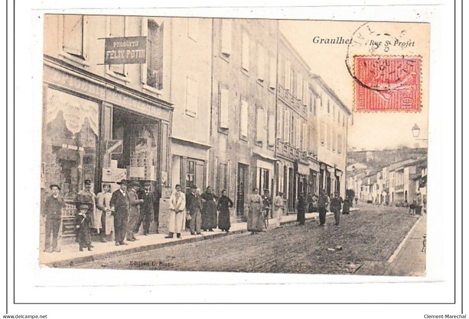 GRAULHET : Rue St-projet (felix Potin) - Tres Bon état - Other & Unclassified