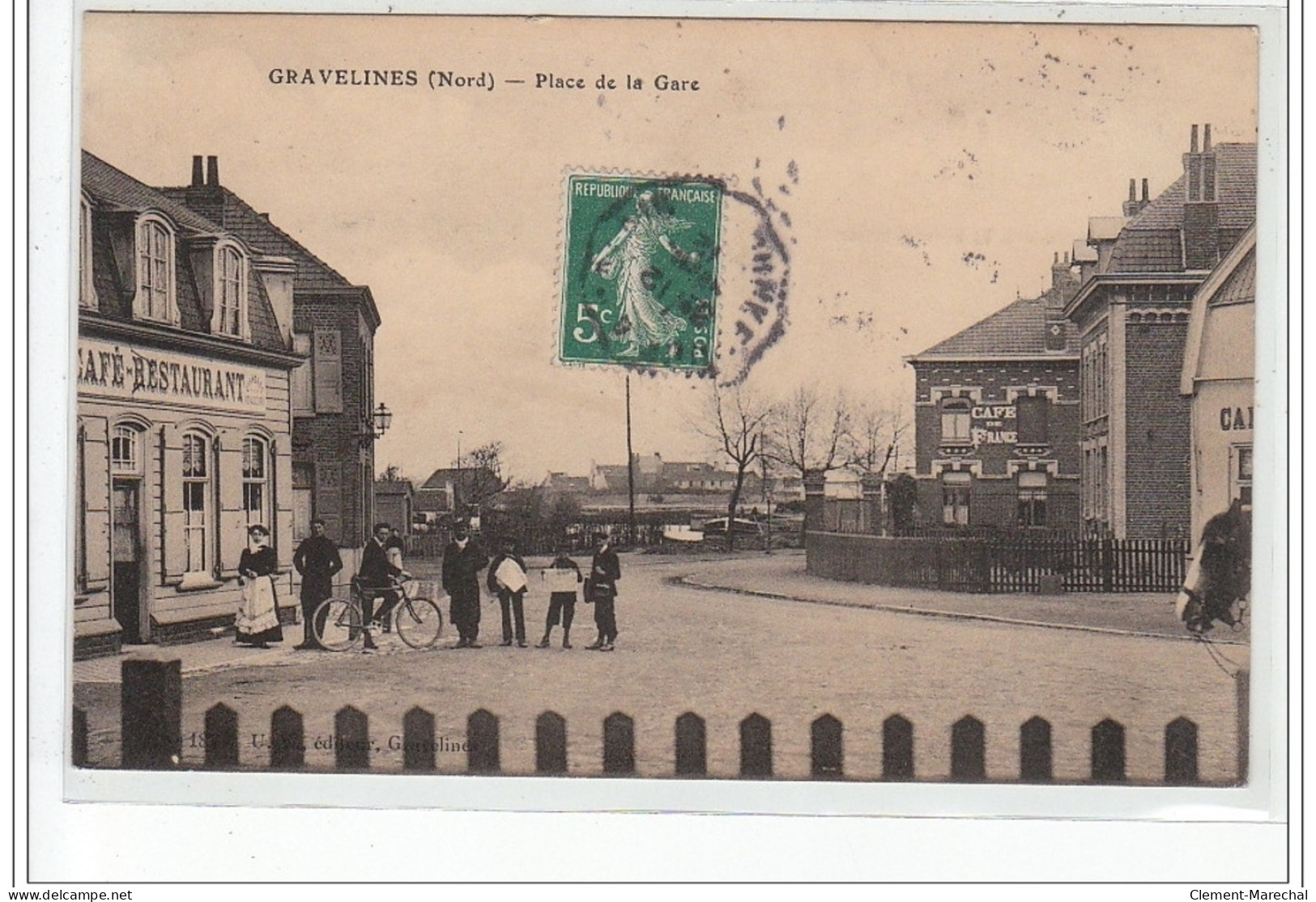 GRAVELINES - Place De La Gare - Très Bon état - Gravelines