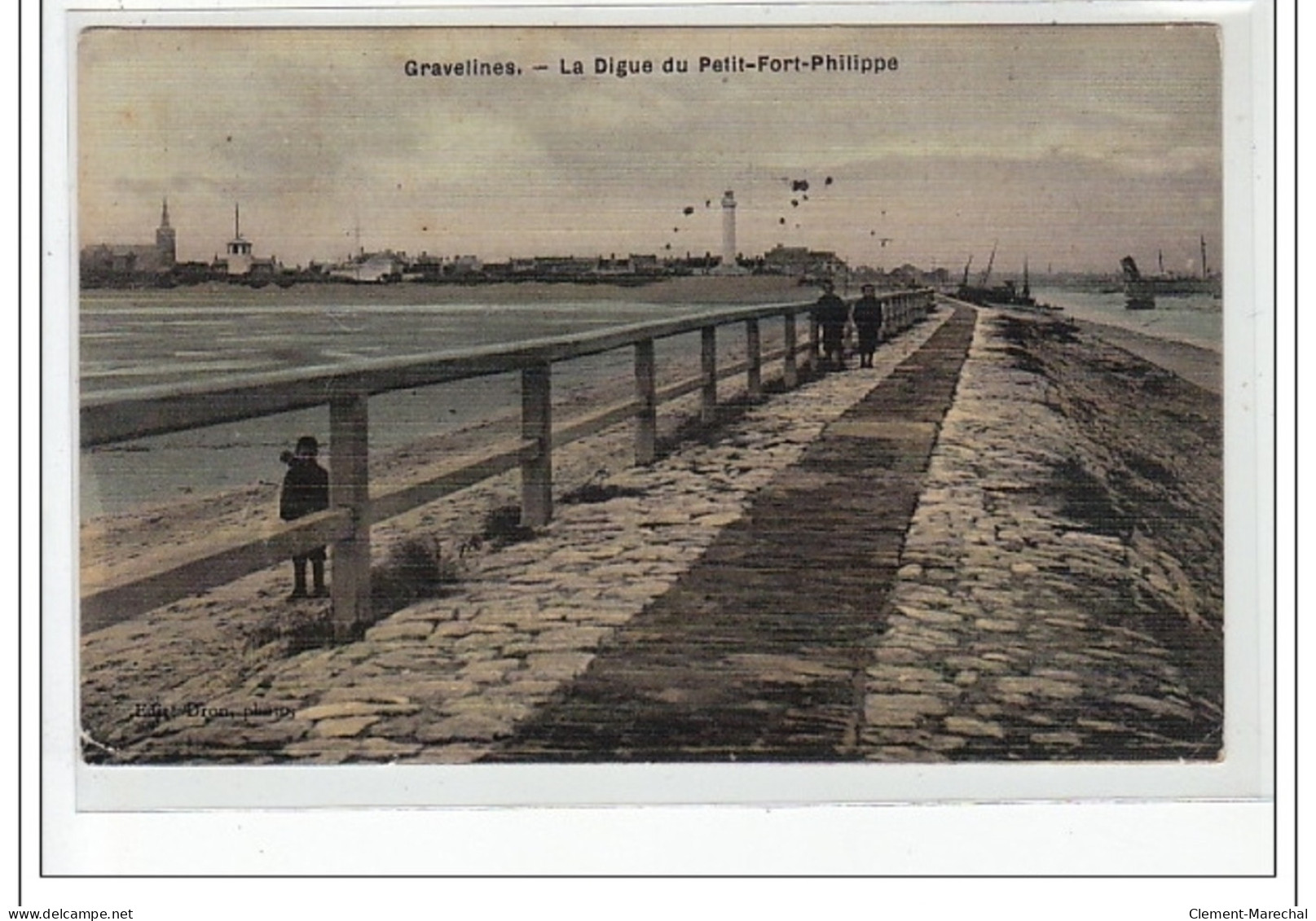 GRAVELINES - La Digue Du Petit-Fort-Philippe - Très Bon état - Gravelines