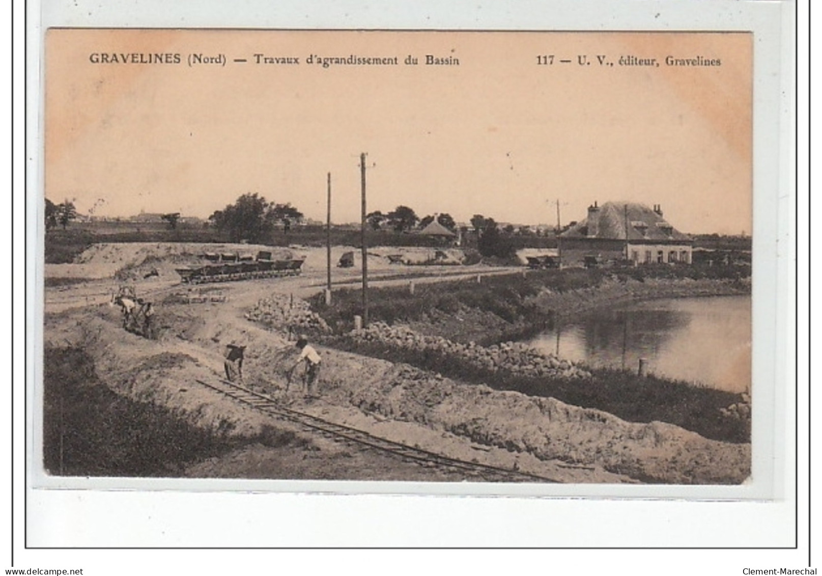 GRAVELINES - Travaux D'agrandissement Du Bassin - Très Bon état - Gravelines