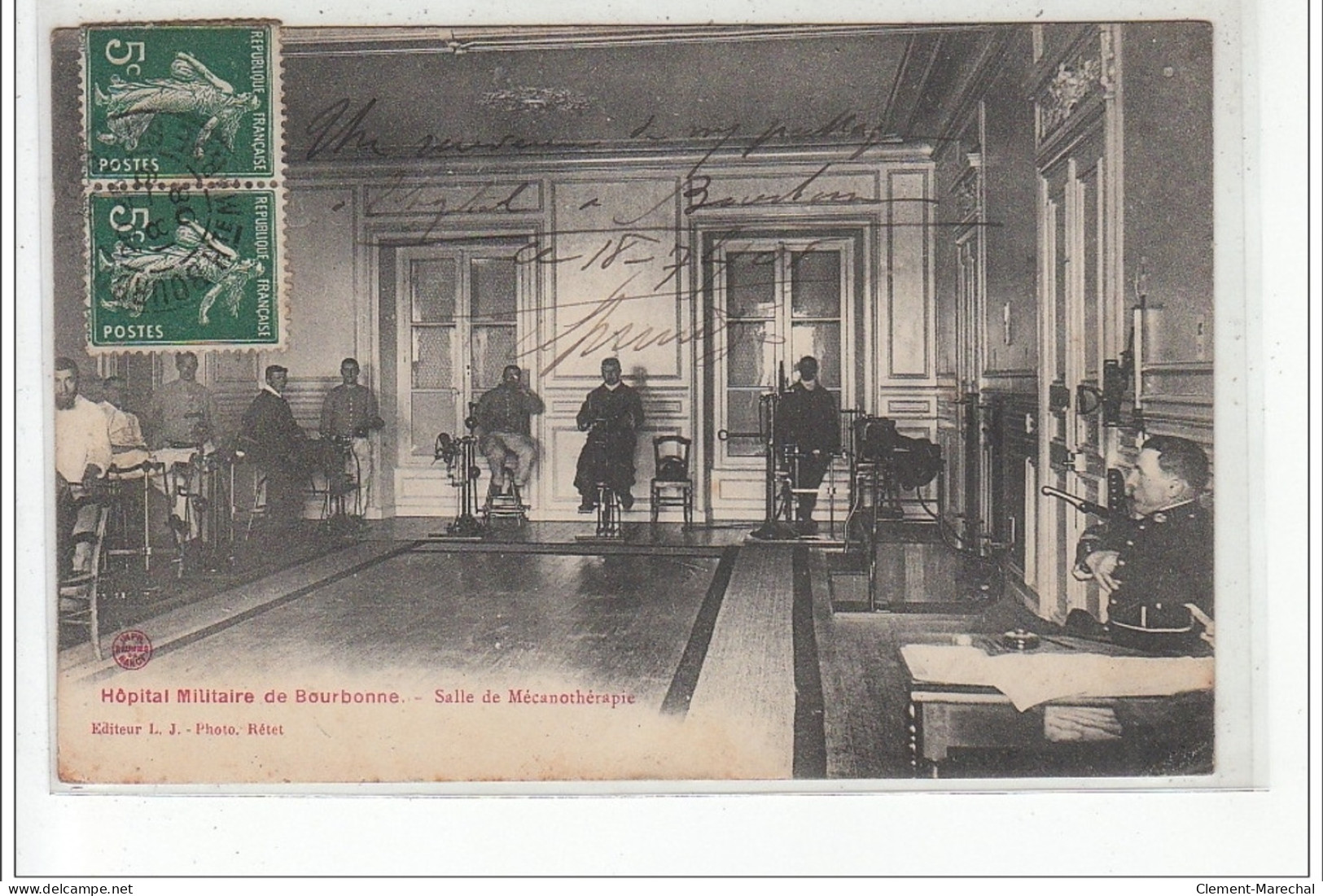 BOURBONNE - Hôpital Militaire De Bourbonne - Salle De Mécanothérapie - Très Bon état - Bourbonne Les Bains