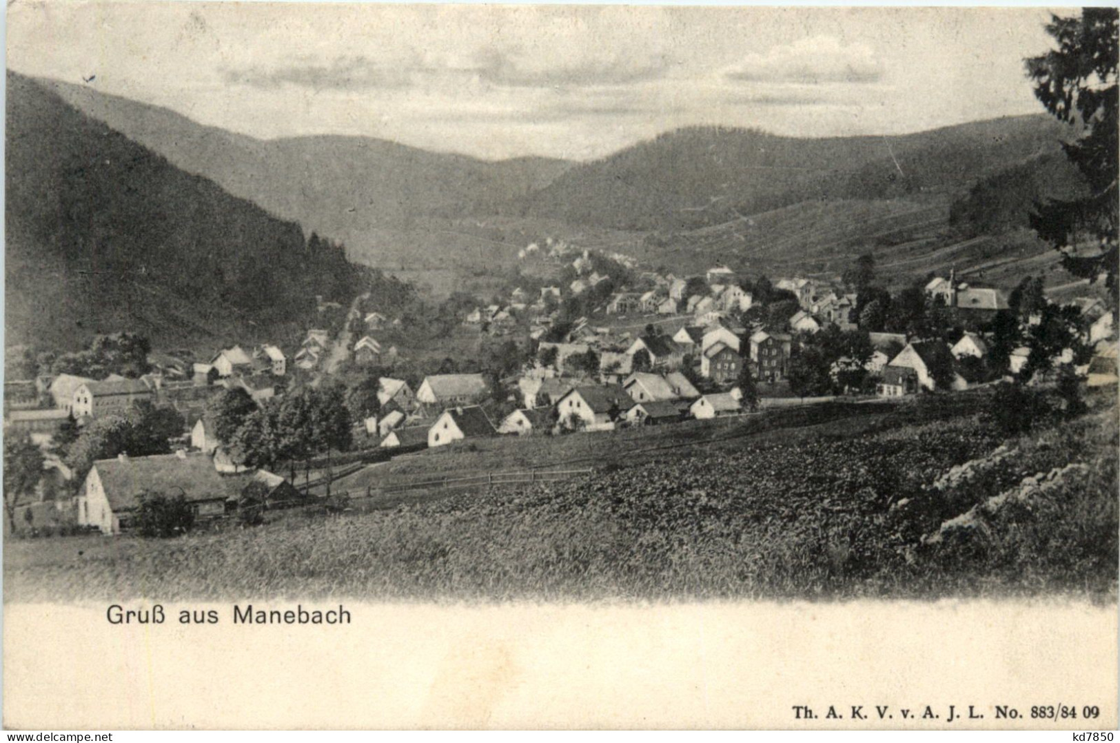 Manebach, Grüsse - Ilmenau