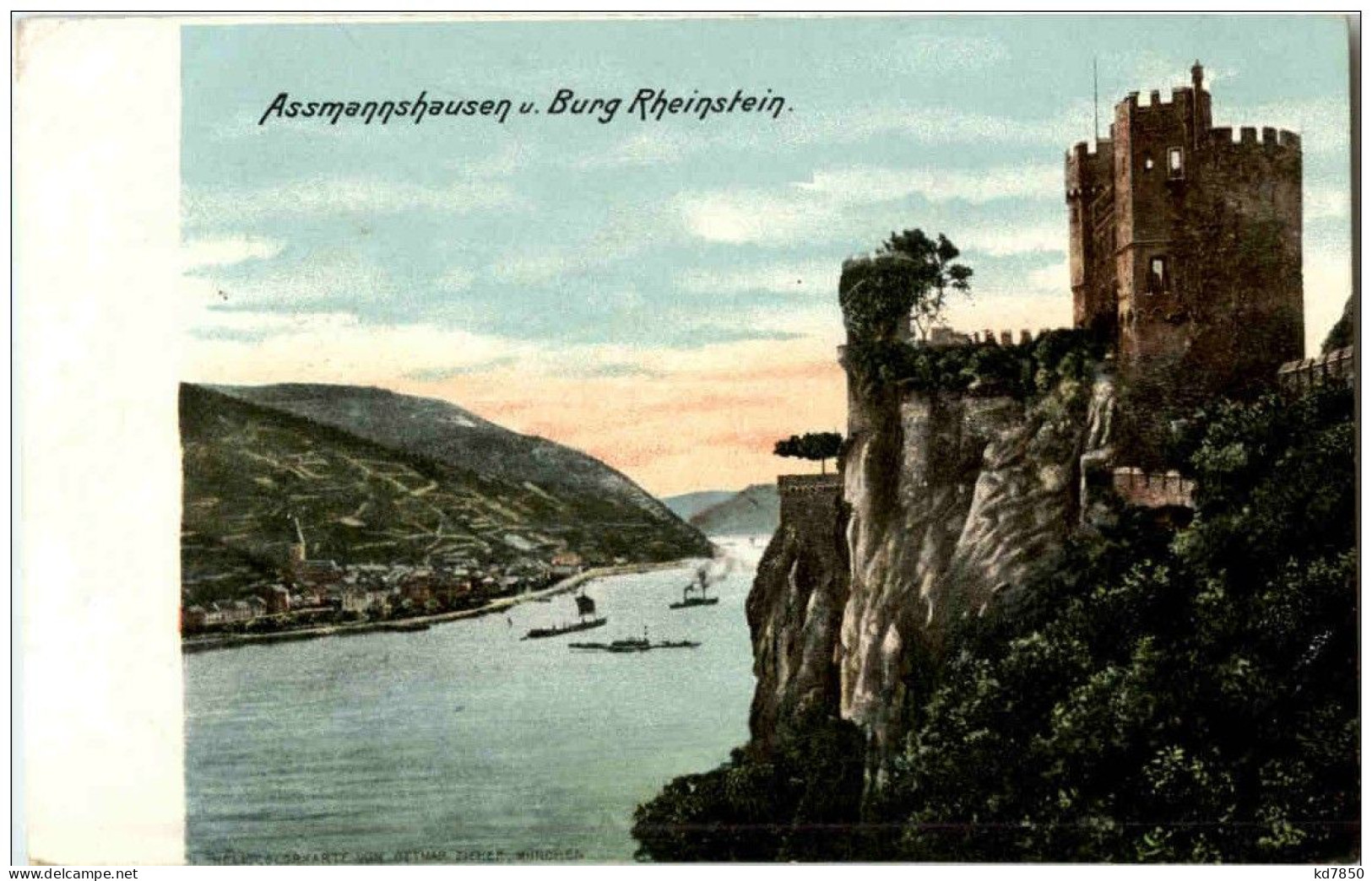 Assmannshausen Und Burg Rheinstein - Ruedesheim A. Rh.