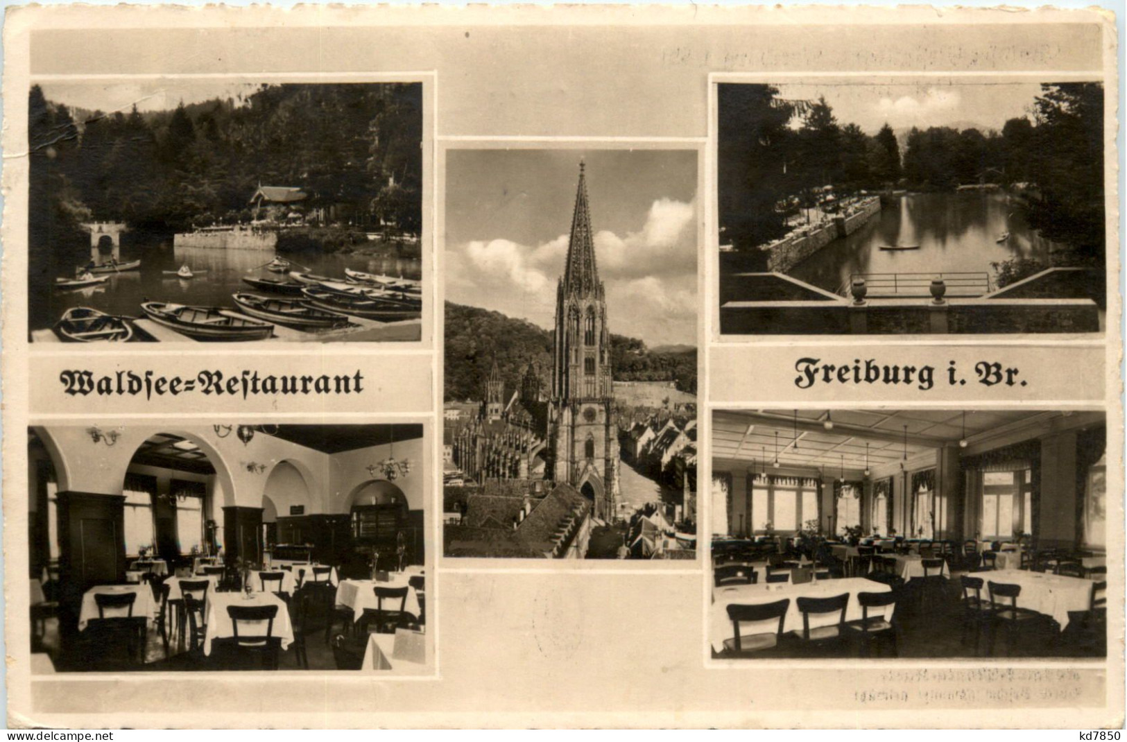 Freiburg, Waldsee-Restaurant - Freiburg I. Br.