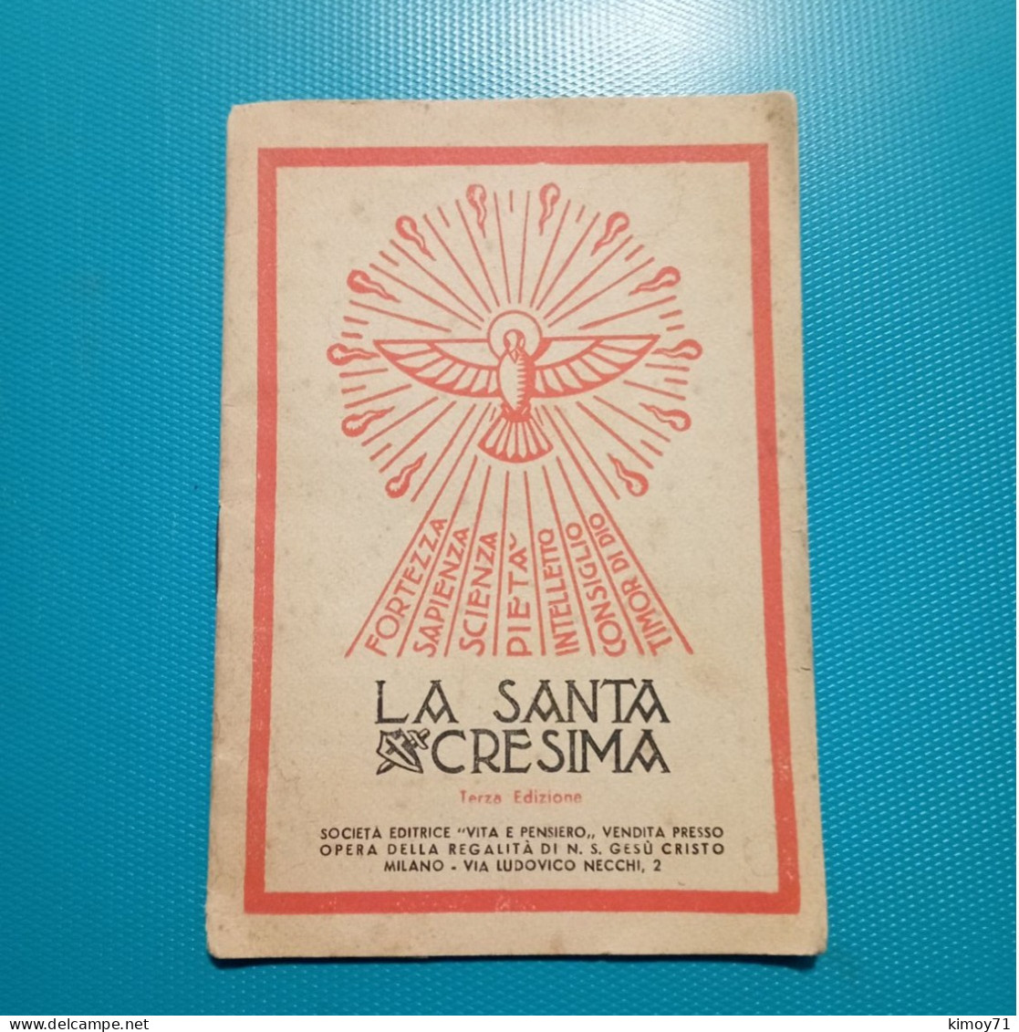 Libretto La Santa Cresima - Religion & Esotérisme