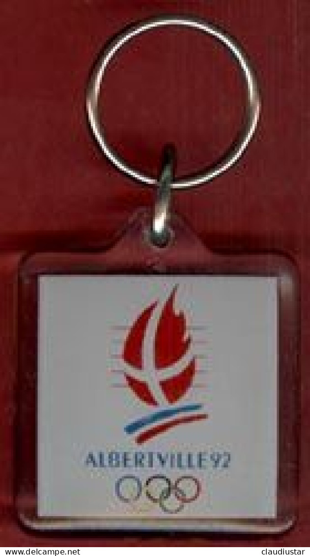 ** PORTE - CLEFS  ALBERVILLE  92  -  CREDIT  LYONNAIS ** - Schlüsselanhänger