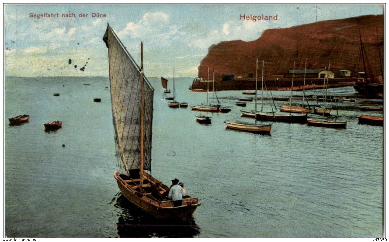 Helgoland - Segelfahrt Nach Der Düne - Helgoland