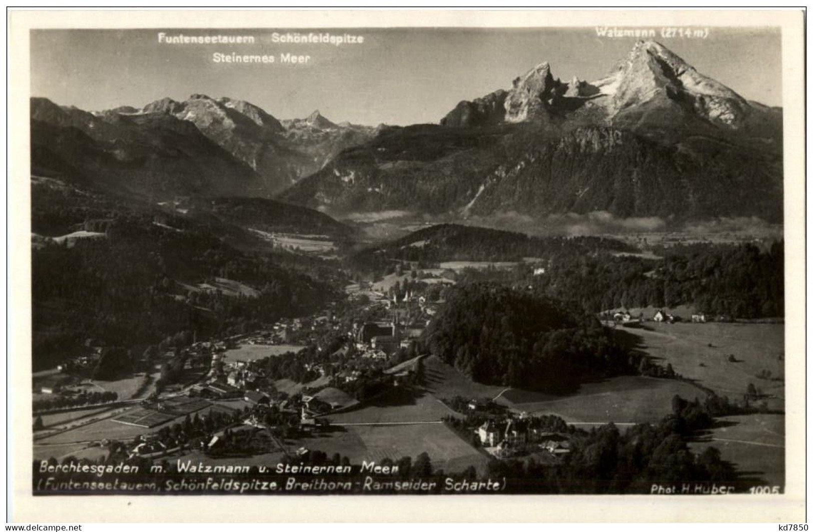 Berchtesgaden Mit Watzmann - Berchtesgaden