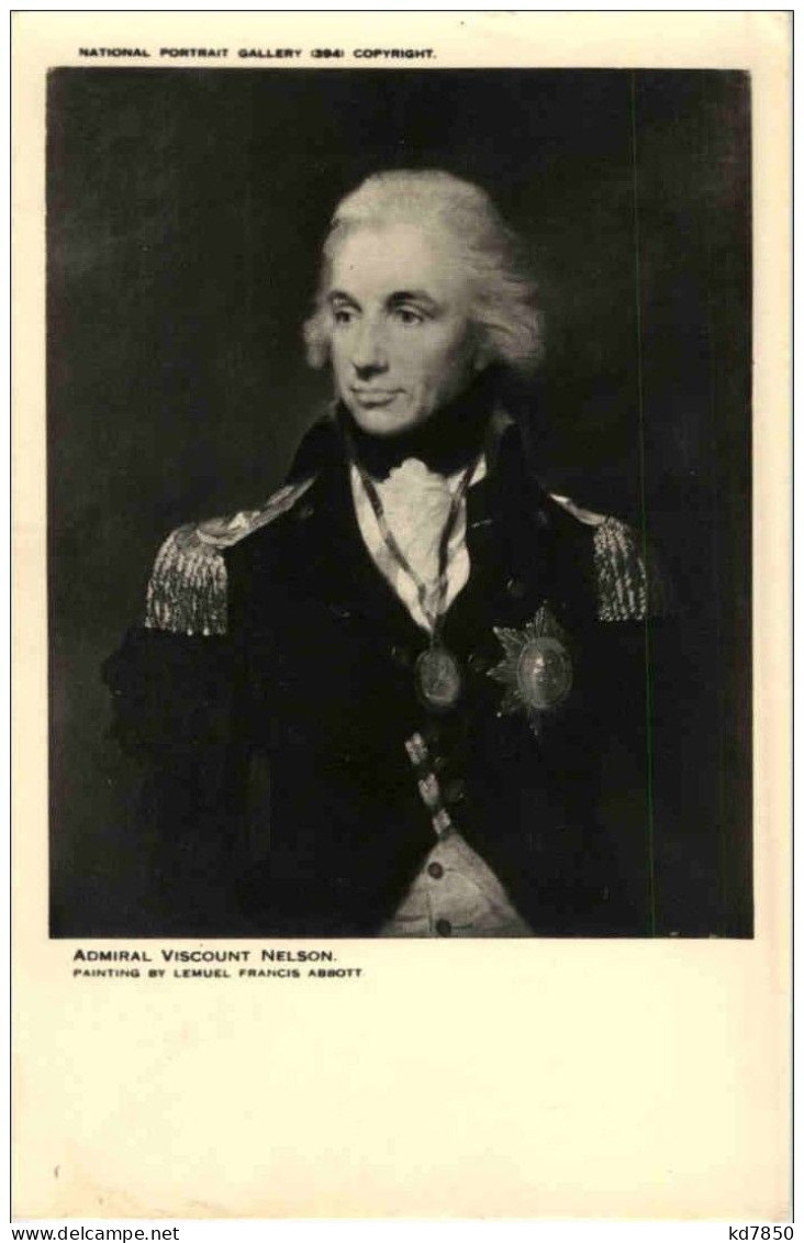 Admiral Viscount Nelson - Historical Famous People