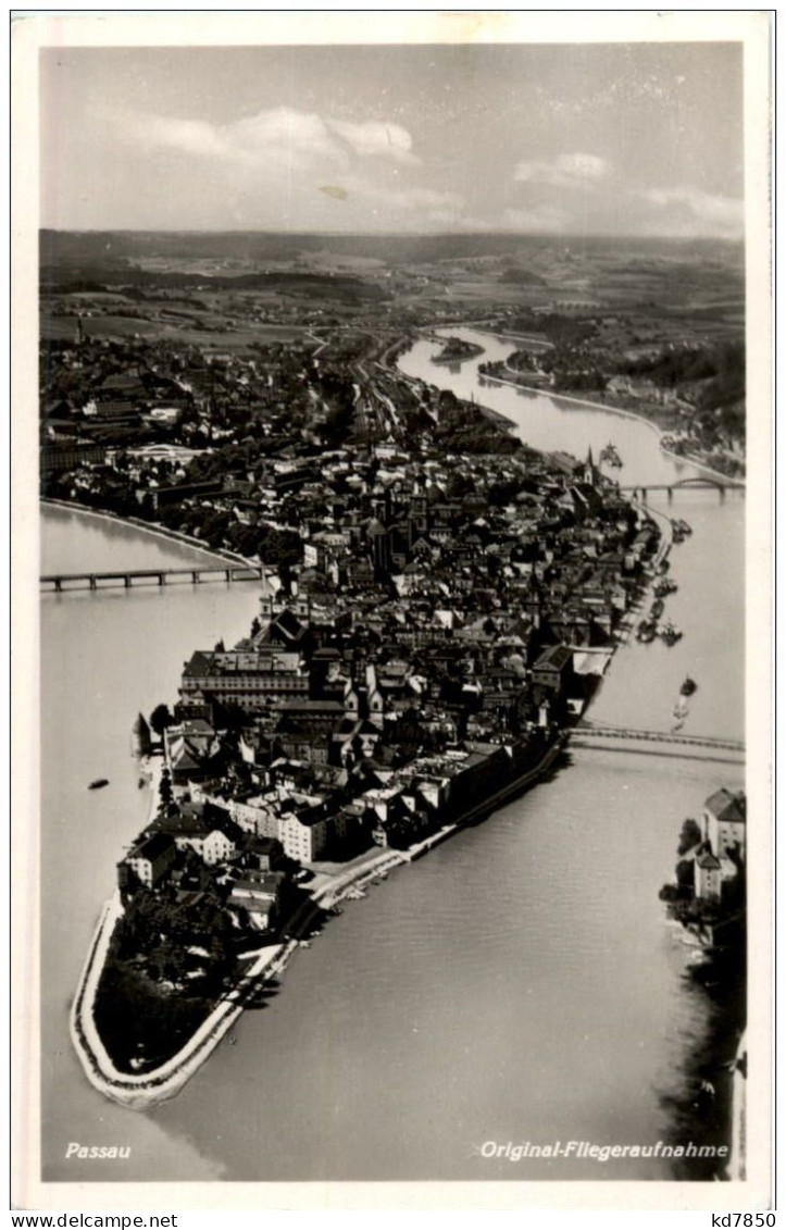 Passau - Fliegeraufnahme - Passau