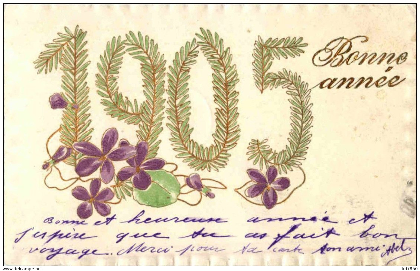 Jahreszahl 1905 - New Year