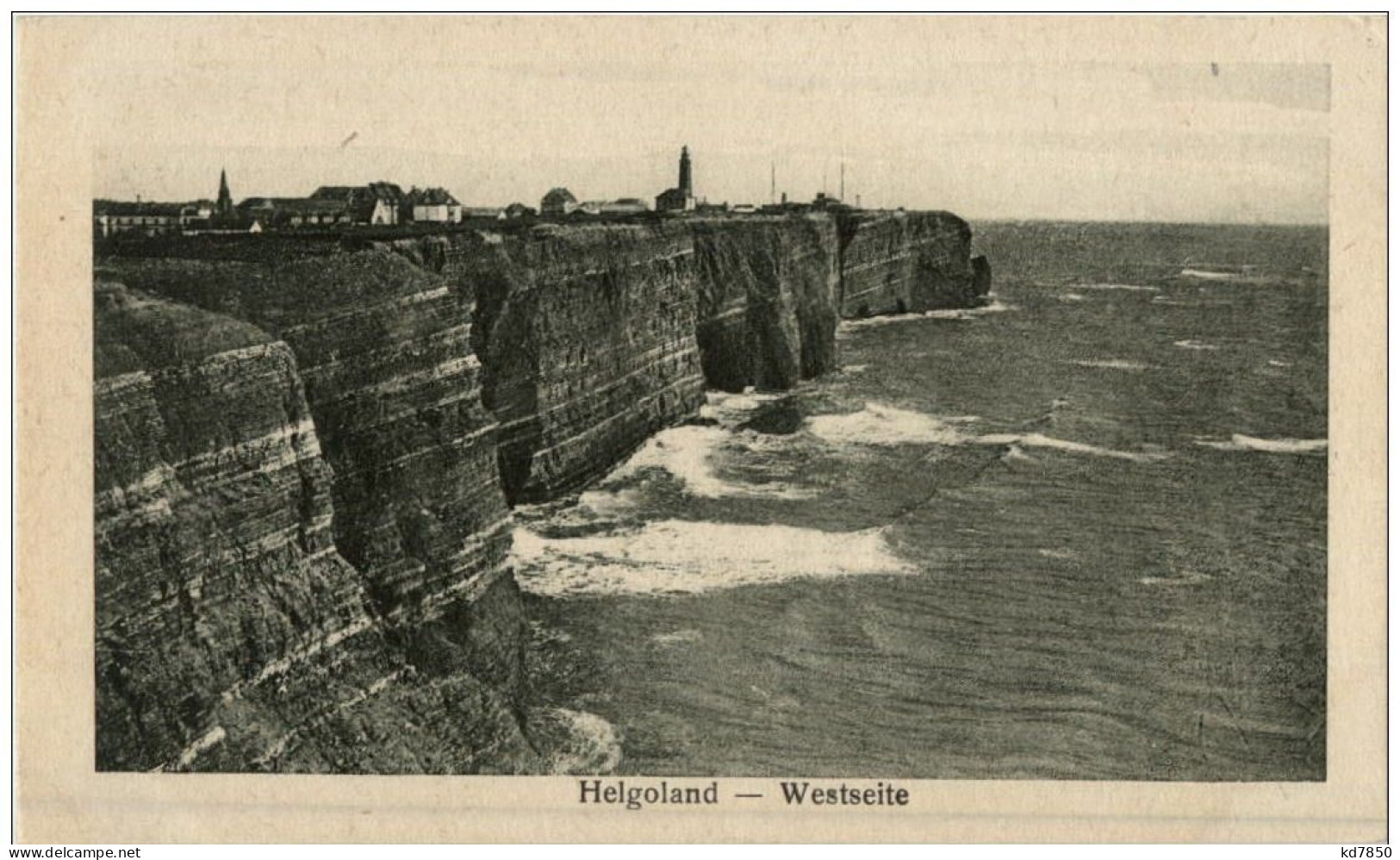 Helgoland - Westseite - Helgoland