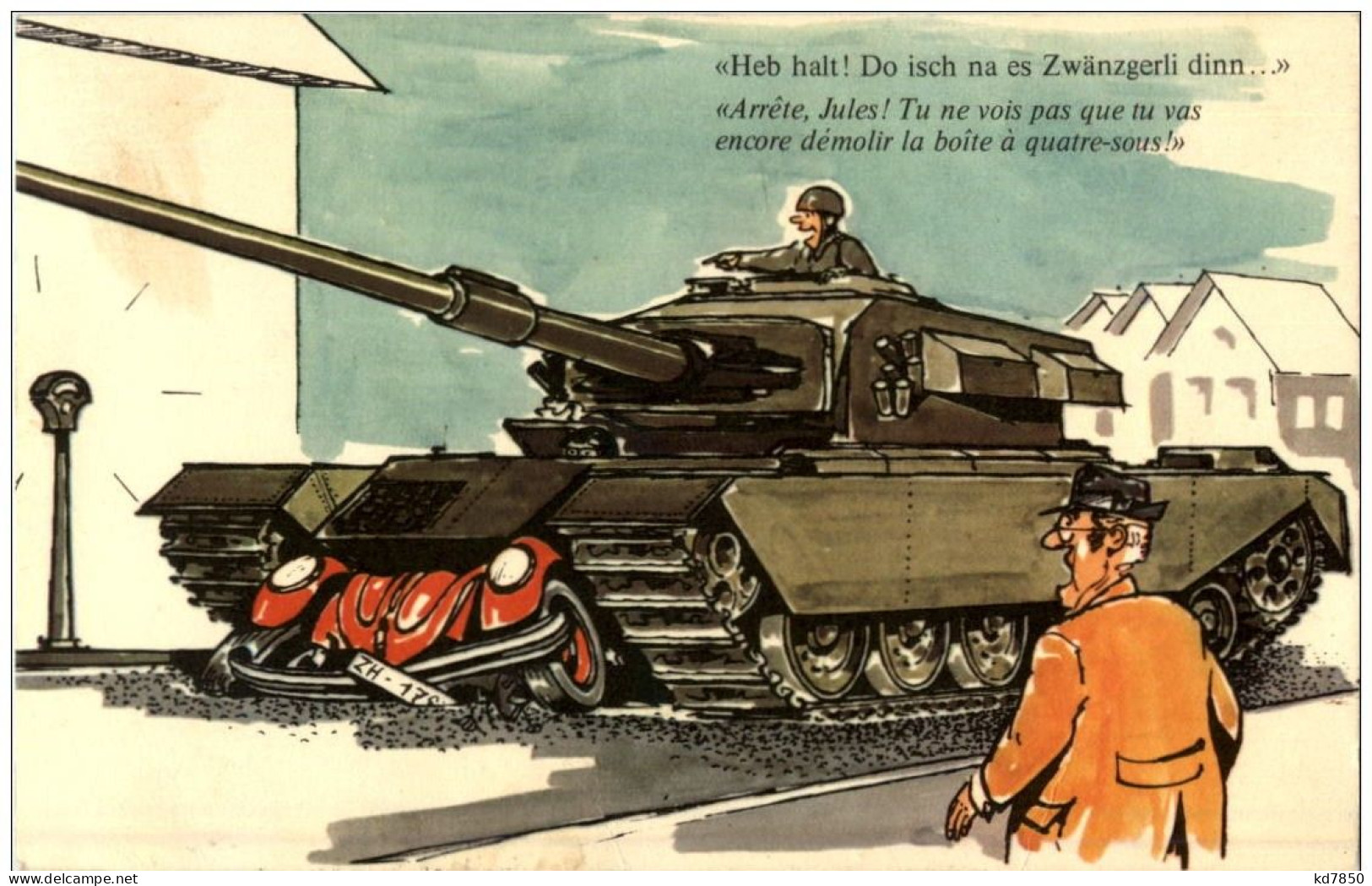 Humor Panzer Tank - Humor