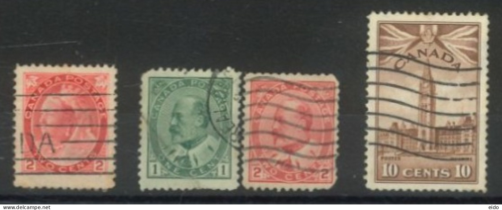 CANADA -  STAMPS SET OF 4, USED. - Gebraucht