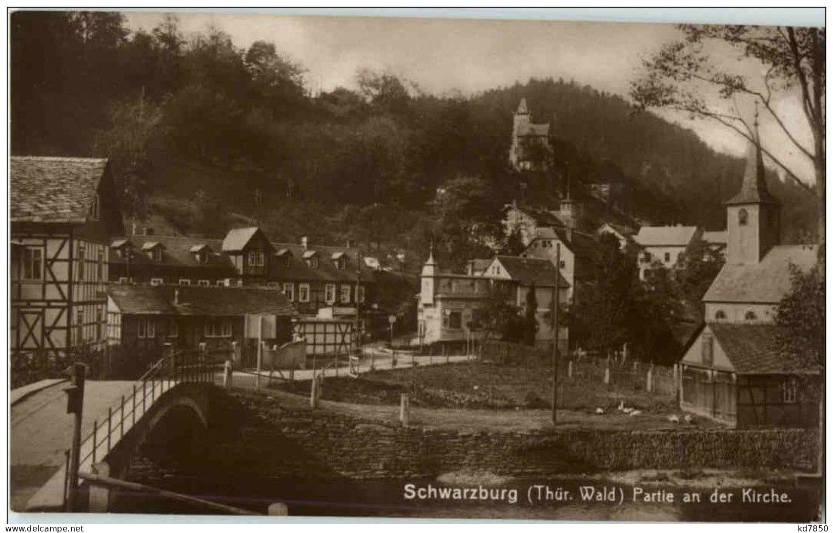 Schwarzburg - Partie An Der Kirche - Other & Unclassified