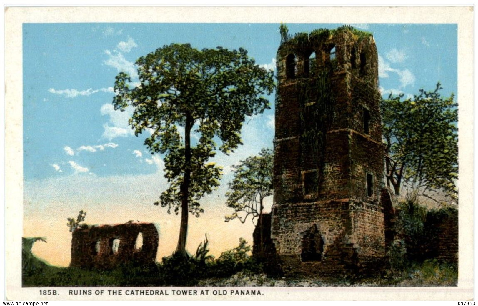 Ruins Of The Cathedral Tower At Old Panama - Panama