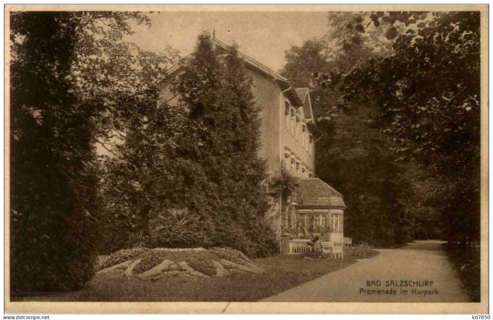 Bad Salzschlirf - Promenade Im Kurpark - Sonstige & Ohne Zuordnung