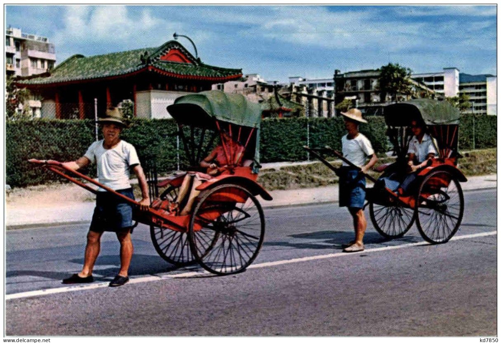 Hong Kong - Rickshaws - Chine (Hong Kong)