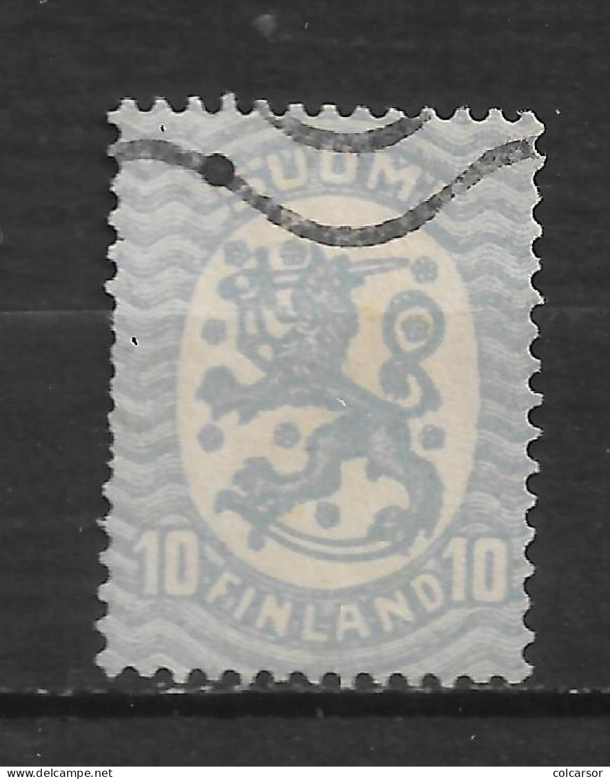 FINLANDE  : N°   99    " ARMOIRIES " - Used Stamps