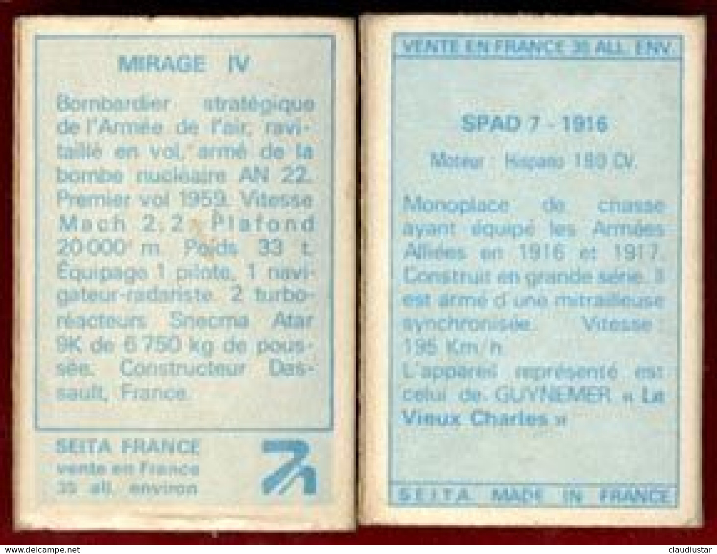 ** LOT  2  BOITES  AVIONS ** - Matchboxes