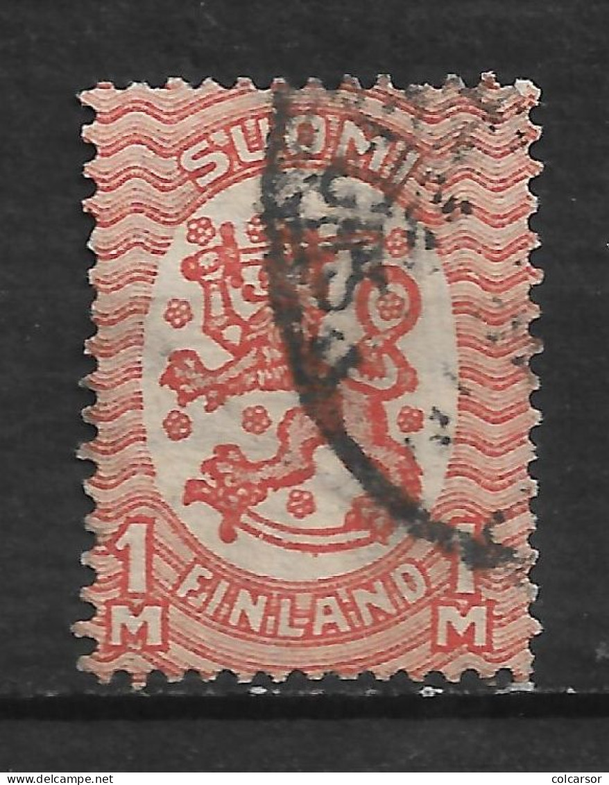 FINLANDE  : N°   127    " ARMOIRIES " - Used Stamps