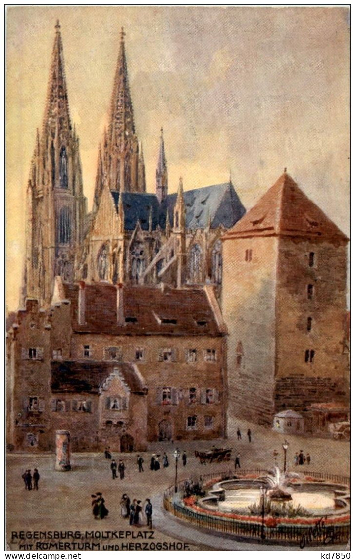 Regensburg - Moltkeplatz - Regensburg