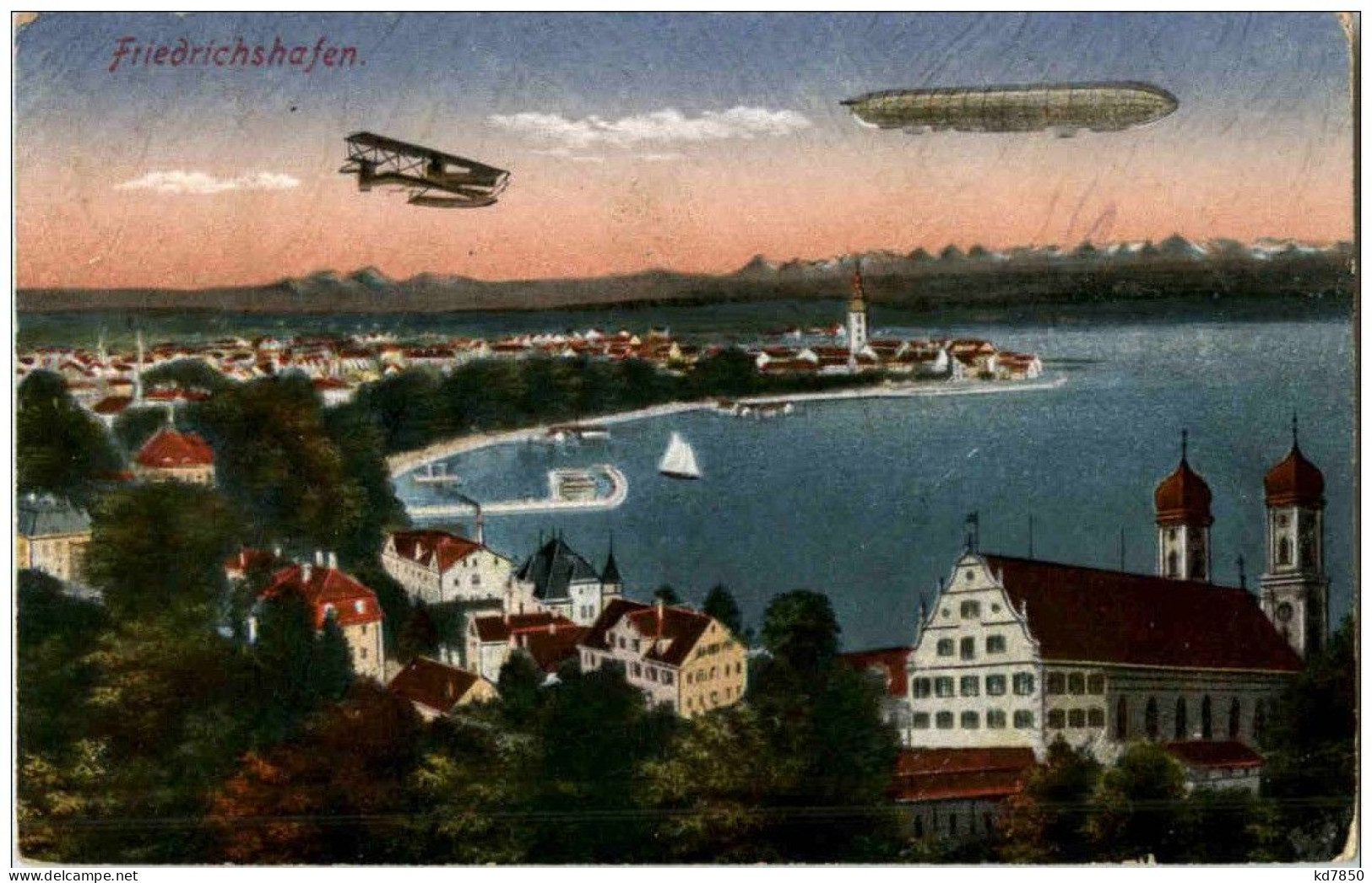Friedrichshafen Mit Zeppelin - Friedrichshafen