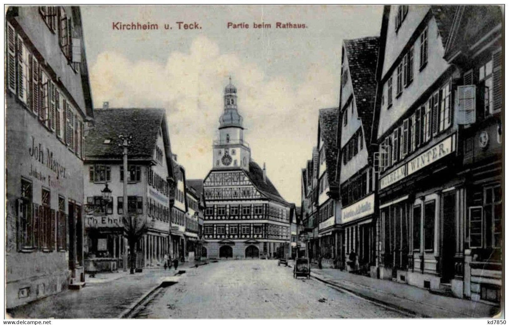 Kirchheim Teck - Partie Beim Rathaus - Kirchheim