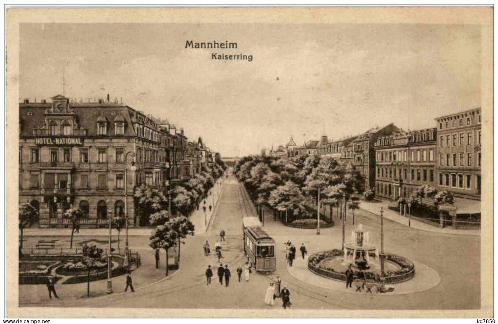 Mannheim - Kaiserring - Mannheim