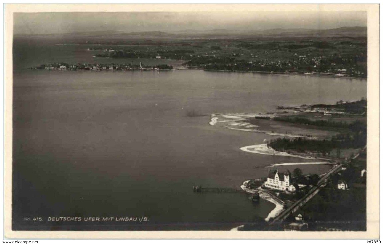 Deutsches Ufer Mit Lindau - Lindau A. Bodensee