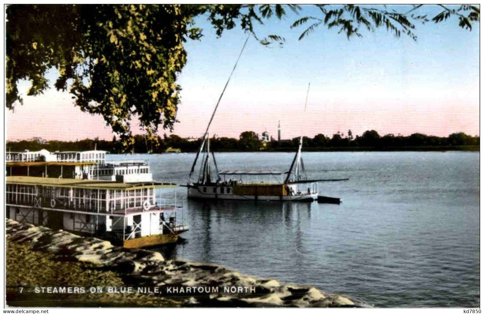 Khartoum - Steamers On Blue Nile - Sudan