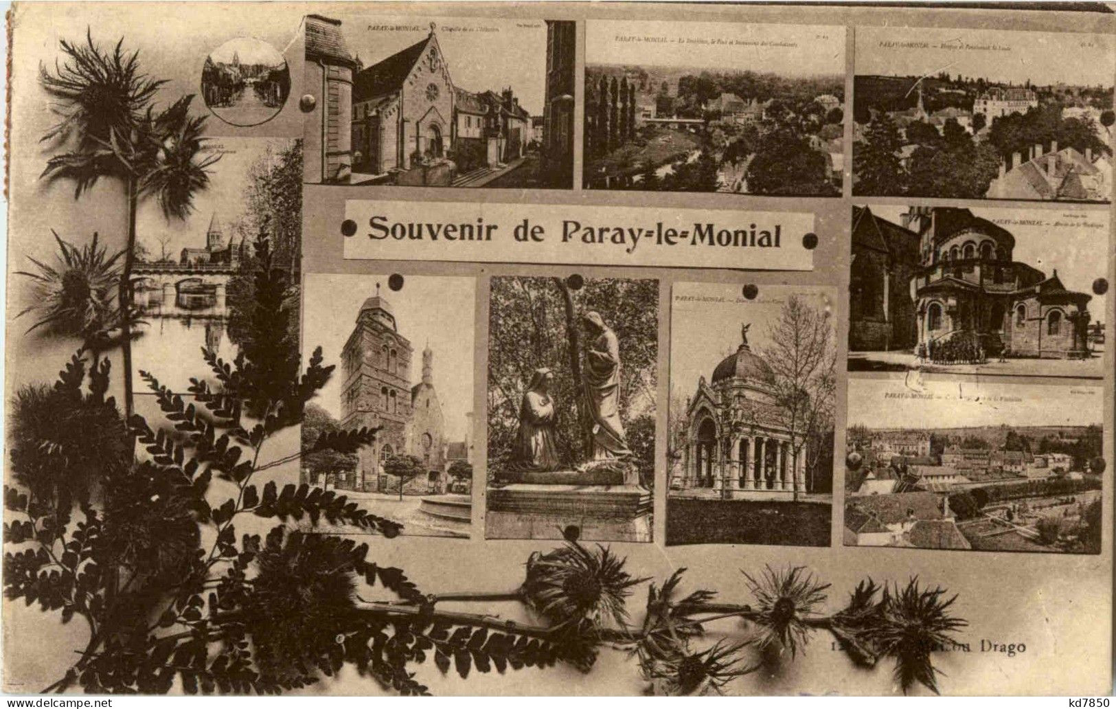 Souvenir De Paray Le Monial - Paray Le Monial