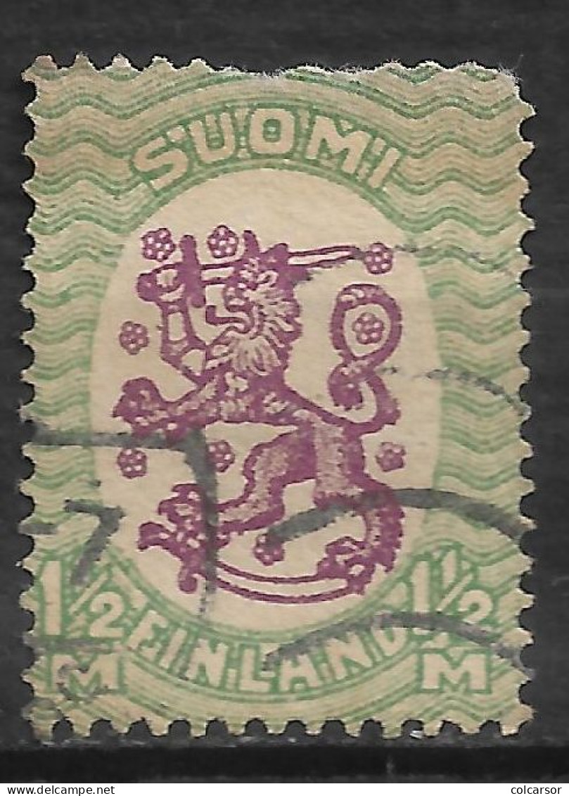 FINLANDE  : N°   140    " ARMOIRIES " - Used Stamps