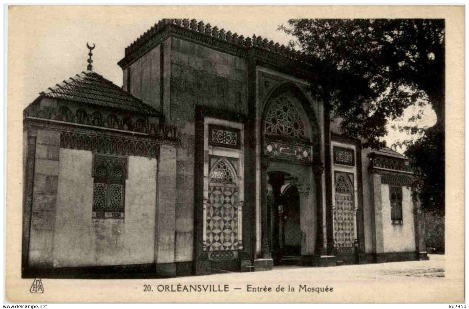 Orleansville - Entree De La Mosquee - Chlef (Orléansville)