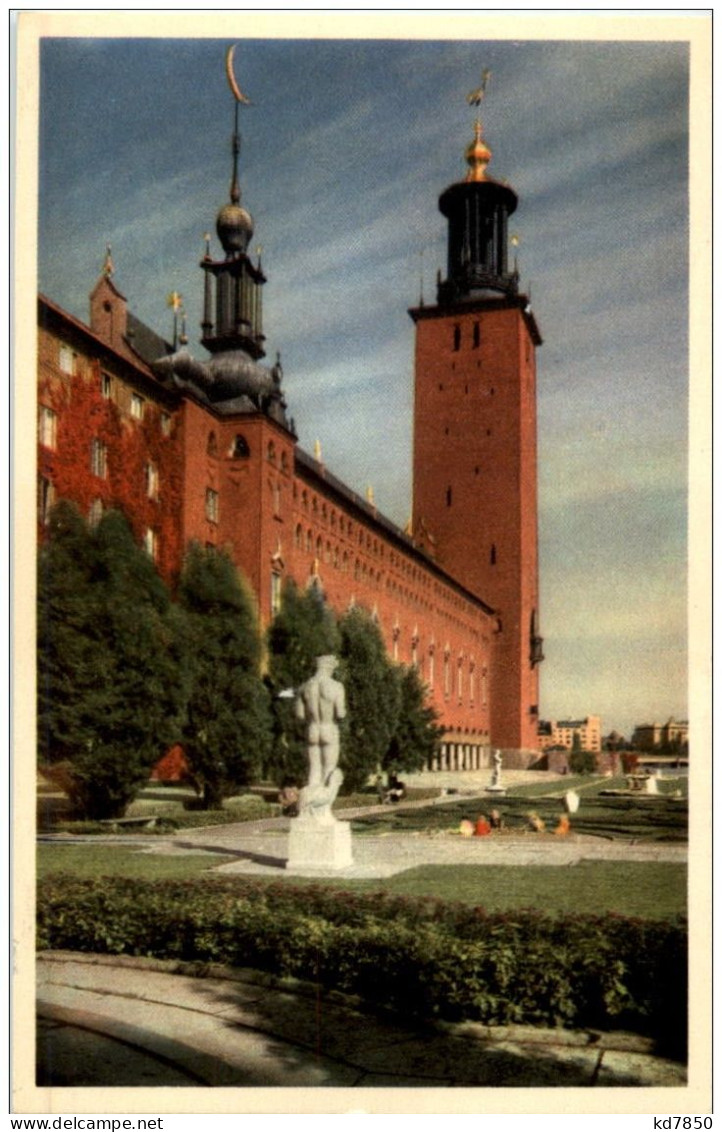 Stockholm - Stadhusets Trädgard - Schweden