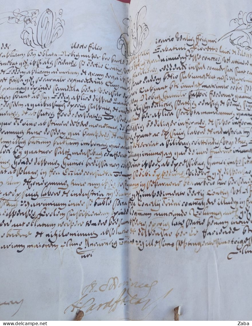 Antique Latin Manuscript
